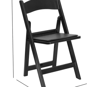 Flash Furniture Hercules Series Folding Chairs For Weddings And Formal Events, Stackable Commercial Event Seats With 1,000-Lb.